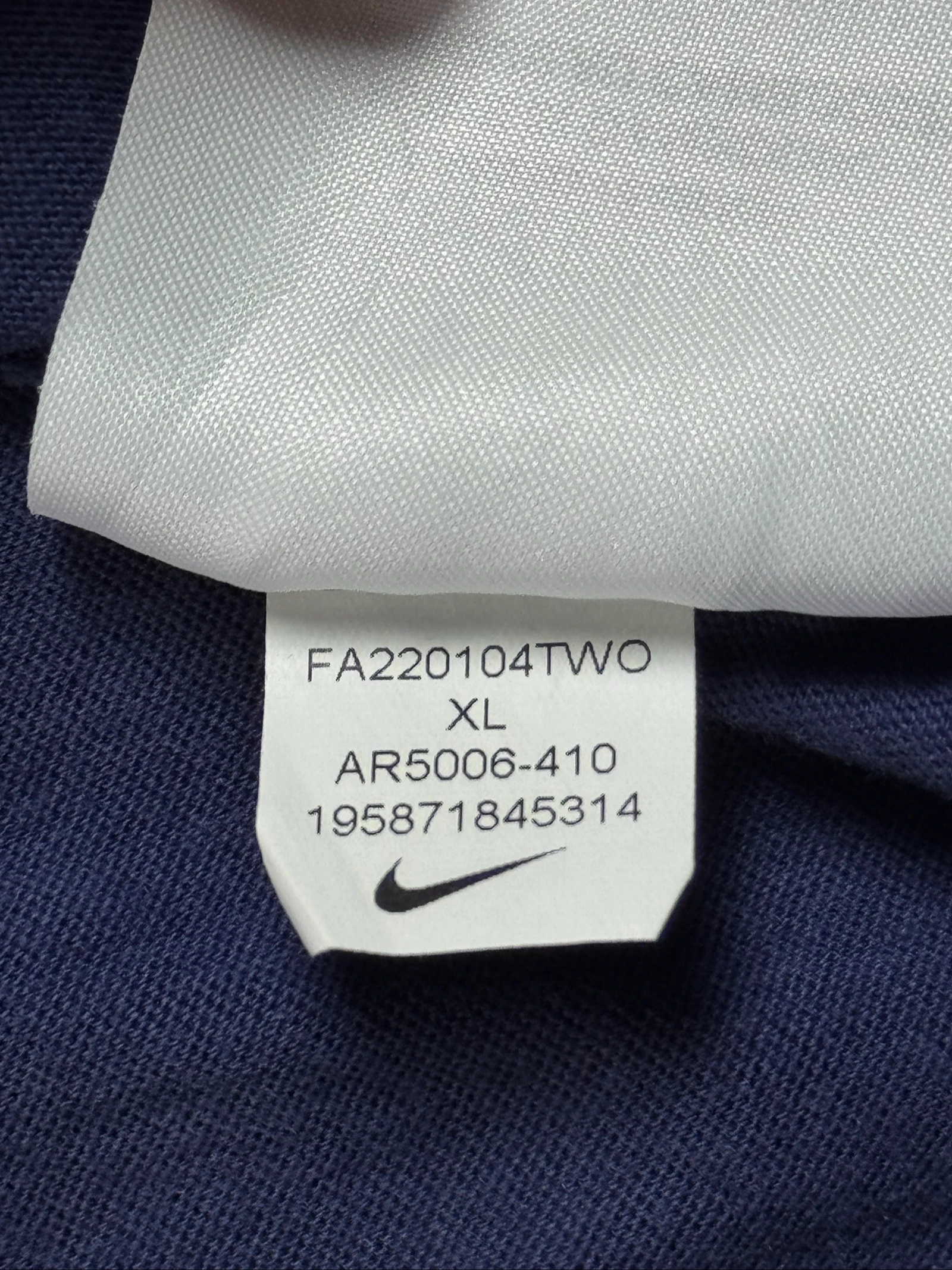 Nike Sportswear JDI Swoosh T-Shirt Bleu Marine XL AR5006-410 – photo 10